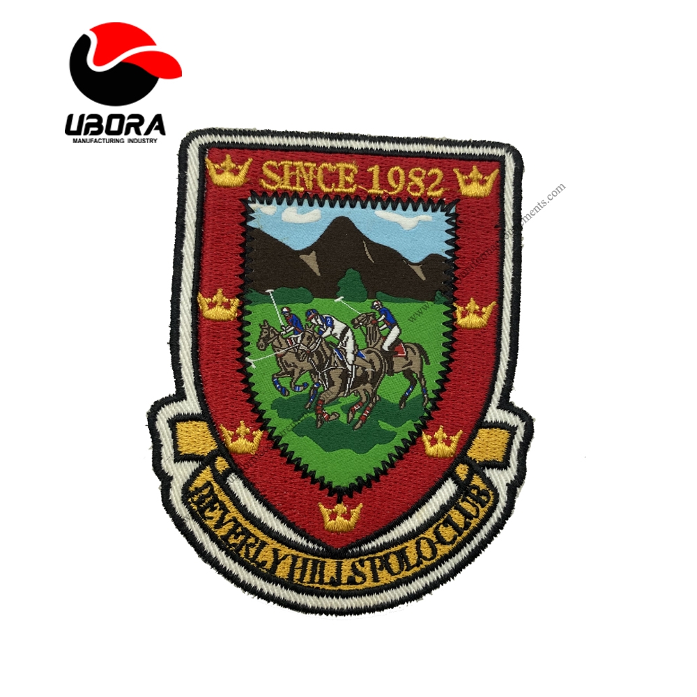 Service Custom Logo 100% Machine Embroidery Patches embroidery